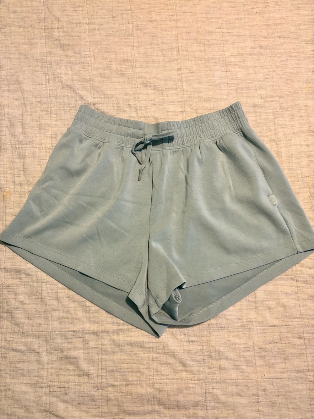 Gilly Hicks Pastel Blue Drawstring Athletic Shorts